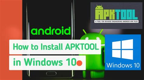 Download ApkTool for Windows 11, 10, 7, 8/8.1 (64 bit/32 bit).